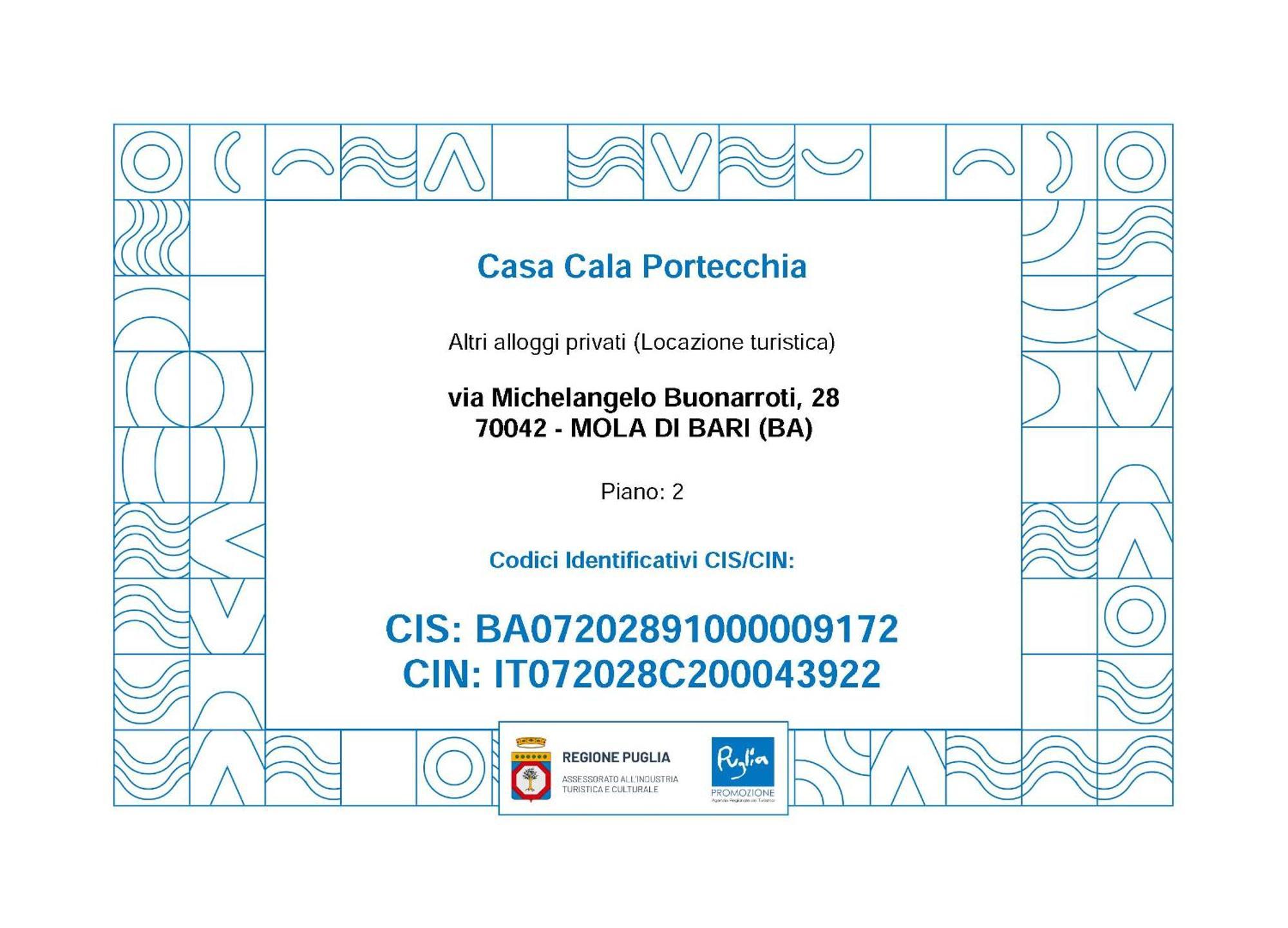 Casa Cala Portecchia Mola di Bari Eksteriør billede